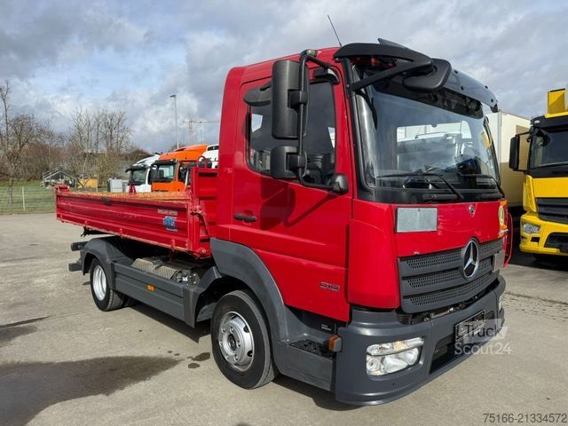 Trojstranný sklápač dodávka MERCEDES-BENZ ATEGO 818 K Kipper MEILLER 3-Seiten*KLIMA+AHK