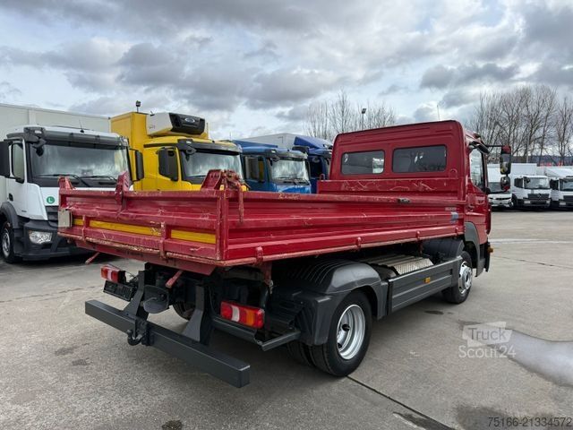 Trojstranný sklápač dodávka MERCEDES-BENZ ATEGO 818 K Kipper MEILLER 3-Seiten*KLIMA+AHK