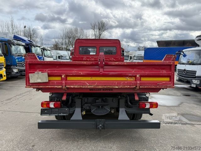 Trojstranný sklápač dodávka MERCEDES-BENZ ATEGO 818 K Kipper MEILLER 3-Seiten*KLIMA+AHK