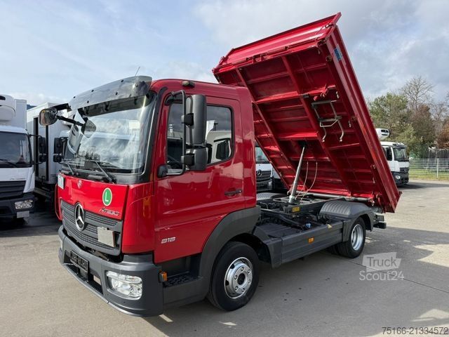 Trojstranný sklápač dodávka MERCEDES-BENZ ATEGO 818 K Kipper MEILLER 3-Seiten*KLIMA+AHK