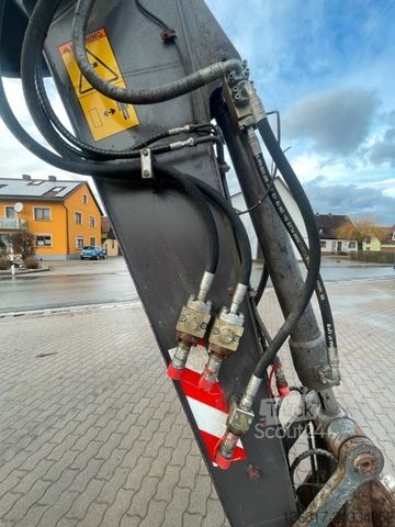 Excavator pe roți VOLVO Mobilbagger EW140C Lehnhoff HS10 Hammer-Scherenh