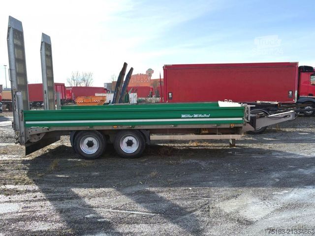 Lavtloader trailer MÜLLER-MITTELTAL Tandemtieflader ETUE-TA-R 11,9 Tiefladeranhänger