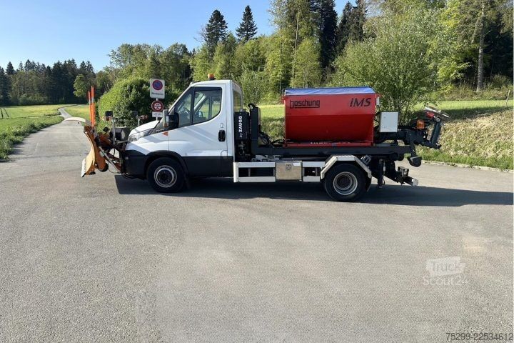 Ruloninė konteinerinė savivartis Iveco 70C17 Haken / Kehricht / WD
