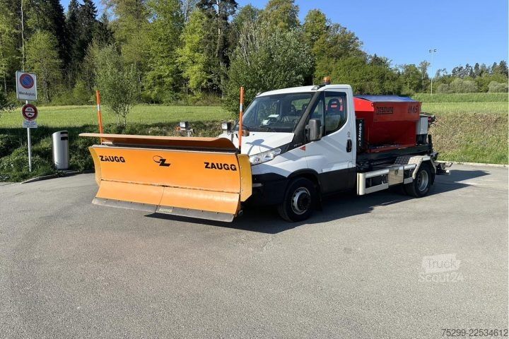 Ruloninė konteinerinė savivartis Iveco 70C17 Haken / Kehricht / WD