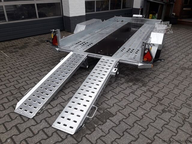 Aanhangwagen voor bouwmachines Brian James Trailers Digger Plant 543-3717-35-2-12 für Bagger