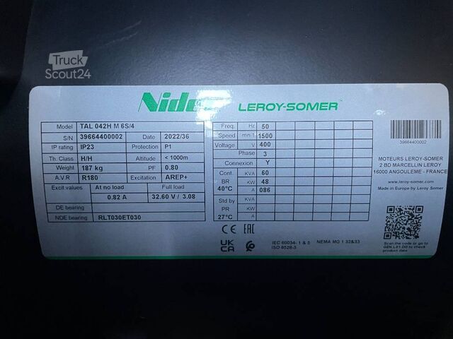 Aggregat Kohler KDI2504T - 50 kVA Stage V Genset - DPX-19005