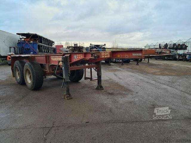 Renders 2 AXLE 20 FT CONTAINER CHASSIS BPW DRUM