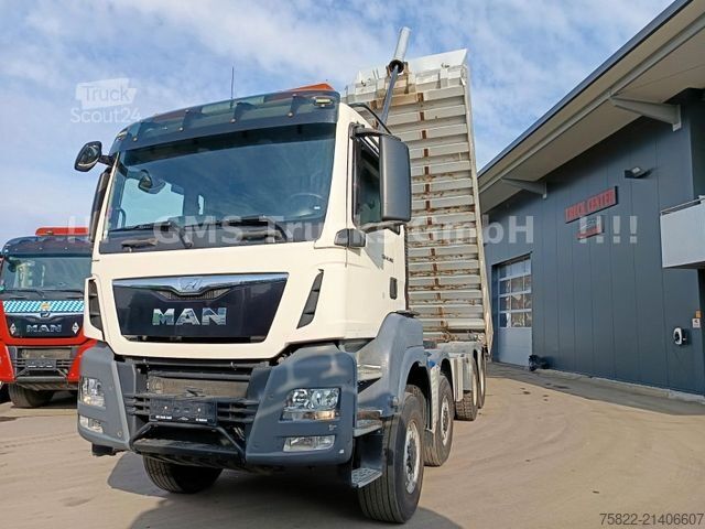 Sklápěcí vůz MAN TGS 41.480 / 8x6 / Manual / full Steel / Mulde