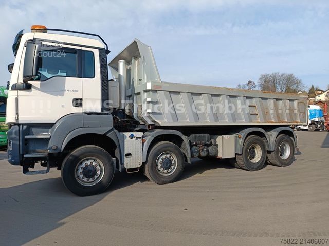 Sklápěcí vůz MAN TGS 41.480 / 8x6 / Manual / full Steel / Mulde