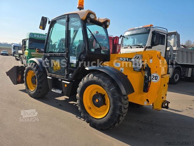 Погрузчик с колёсным шасси JCB 531-70 Tele Lader Loader / NUR 1600h