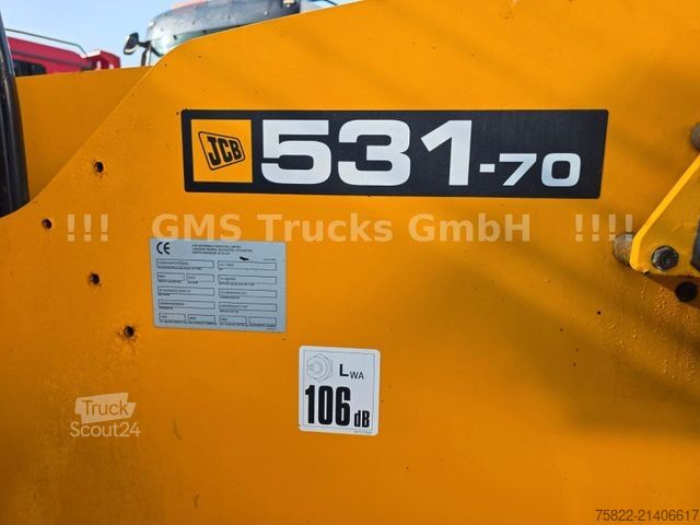 Погрузчик с колёсным шасси JCB 531-70 Tele Lader Loader / NUR 1600h