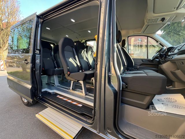 Miniautocarro VOLKSWAGEN CRAFTER 2,0 TDI 9 SITZER KAMERA AHK KLIMA RAMPE