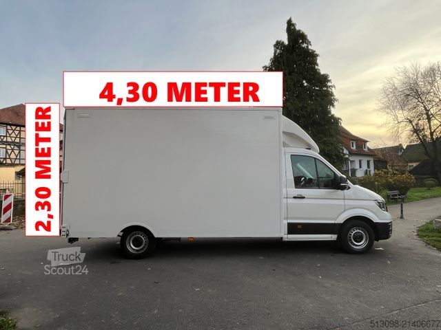 Furgon skrzyniowy VOLKSWAGEN CRAFTER 2.0TDI XXXL KOFFER RAMPE KAMERA 177 PS
