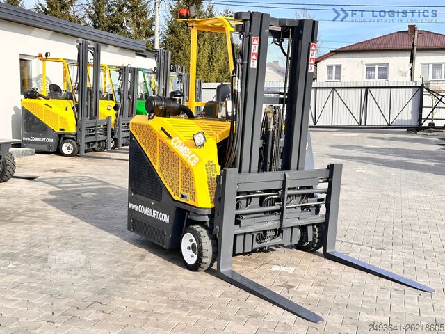 4-kierunkowy wózek widłowy Combilift C3000CB / GAS / TRIPLEX / 4900MM / 4807H