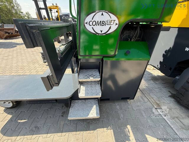 Wózek widłowy czterokierunkowy Combilift C5000E / TRIPLEX 8300MM WIDE POSITIONER