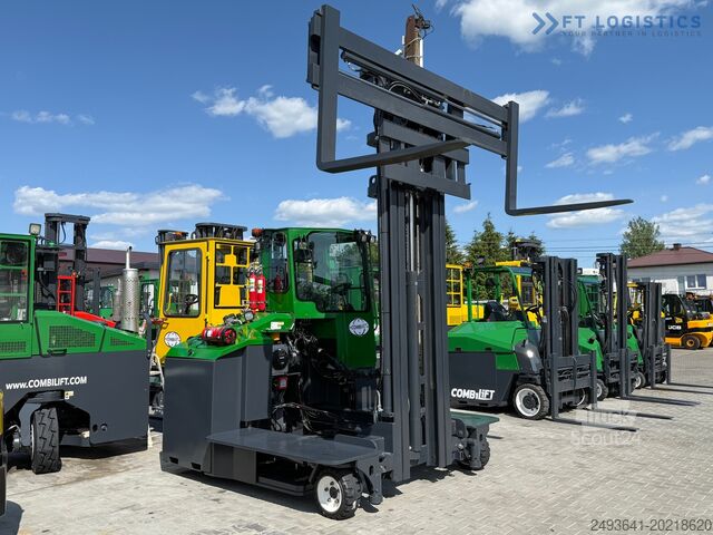 Wózek widłowy czterokierunkowy Combilift C5000E / TRIPLEX 8300MM WIDE POSITIONER