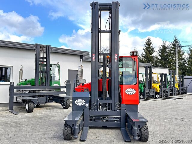 4 Way Forklift Combilift C4000 / GAS / TRIPLEX / 9300MM /LIKE NEW