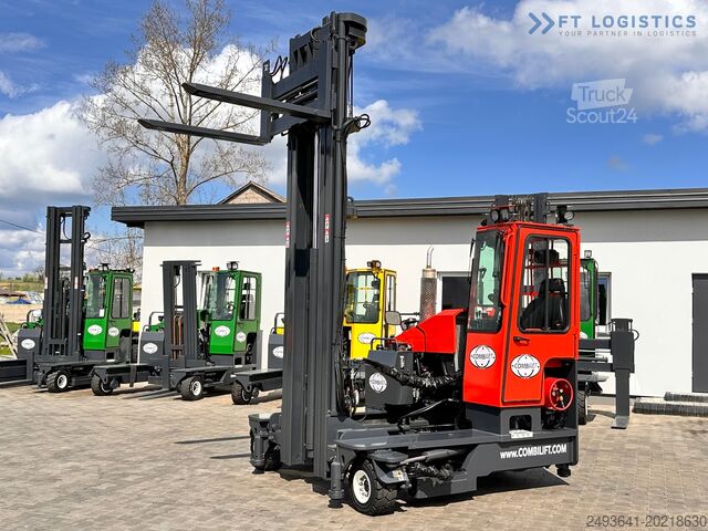 4 Way Forklift Combilift C4000 / GAS / TRIPLEX / 9300MM /LIKE NEW
