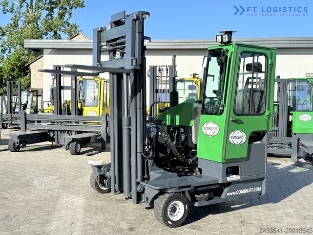 Wózek widłowy czterokierunkowy Combilift C3500 DIESEL DUPLEX 4100 FREE LIFT CABIN