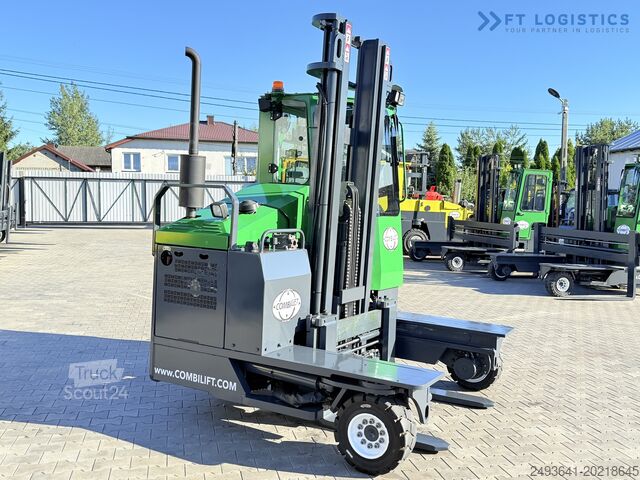 Wózek widłowy czterokierunkowy Combilift C3500 DIESEL DUPLEX 4100 FREE LIFT CABIN