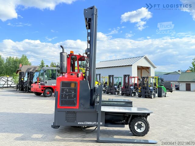 Wózek widłowy czterokierunkowy Combilift C8000 GAS TRIPLEX 8300 WIDE POSITIONER