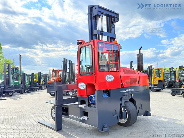 Wózek widłowy czterokierunkowy Combilift C8000 GAS TRIPLEX 8300 WIDE POSITIONER