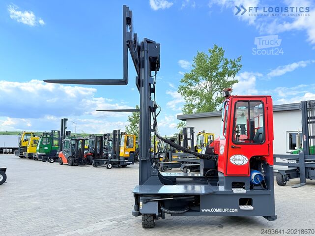 Wózek widłowy czterokierunkowy Combilift C8000 GAS TRIPLEX 8300 WIDE POSITIONER