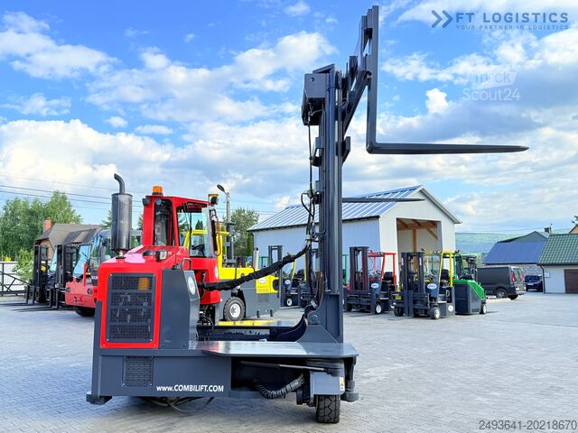 Wózek widłowy czterokierunkowy Combilift C8000 GAS TRIPLEX 8300 WIDE POSITIONER