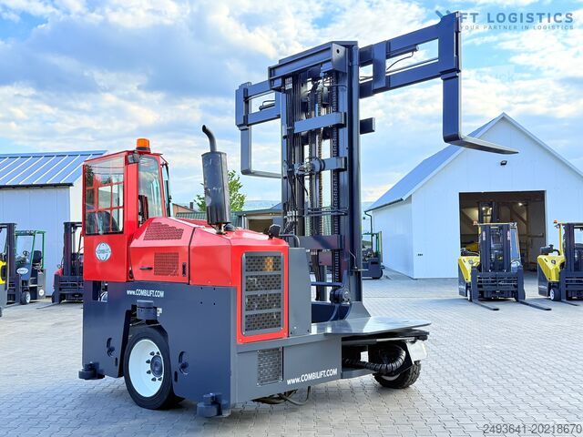 Wózek widłowy czterokierunkowy Combilift C8000 GAS TRIPLEX 8300 WIDE POSITIONER