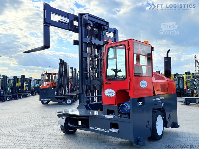 Wózek widłowy czterokierunkowy Combilift C8000 GAS TRIPLEX 8300 WIDE POSITIONER