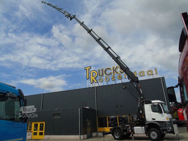 Krano sunkvežimis Mercedes-Benz Arocs 2051 + 4X4 + HIAB 302 E6 / JIB 70 X 4 + 1...