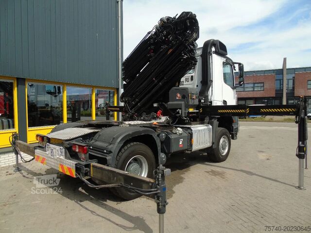 Krano sunkvežimis Mercedes-Benz Arocs 2051 + 4X4 + HIAB 302 E6 / JIB 70 X 4 + 1...