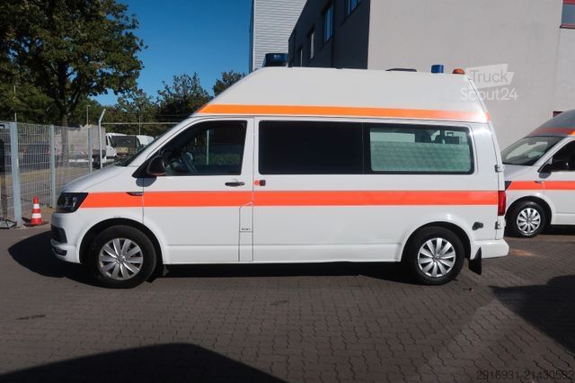 Brandbil VOLKSWAGEN T6 KTW Hochdach lang 1. Hand/ SHZ / Fzg. Nr:A39