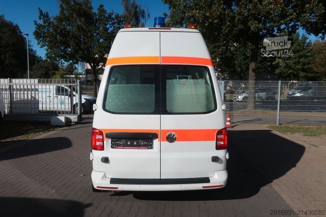 Brandbil VOLKSWAGEN T6 KTW Hochdach lang 1. Hand/ SHZ / Fzg. Nr:A39