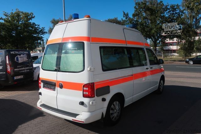 Brandbil VOLKSWAGEN T6 KTW Hochdach lang 1. Hand/ SHZ / Fzg. Nr:A39
