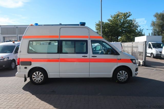 Brandbil VOLKSWAGEN T6 KTW Hochdach lang 1. Hand/ SHZ / Fzg. Nr:A39