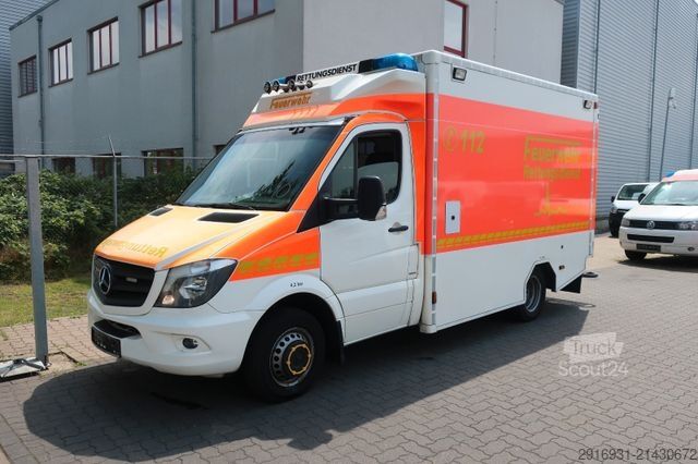 Brandbil MERCEDES-BENZ Sprinter II 516 CDI/RTW/KTW/Klima/Automatik