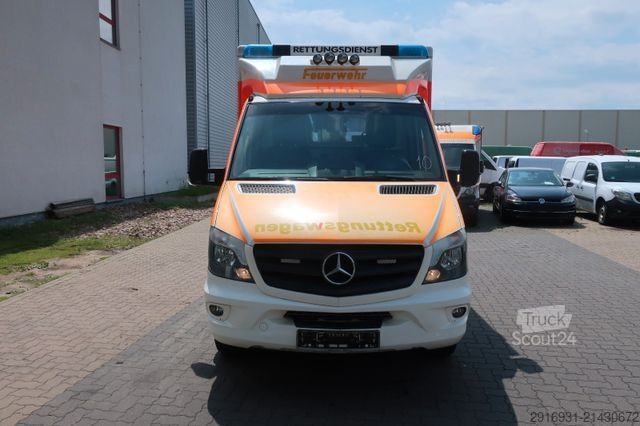Brandbil MERCEDES-BENZ Sprinter II 516 CDI/RTW/KTW/Klima/Automatik