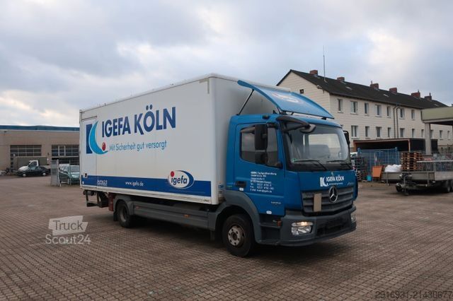 Autocamion cu caroserie tip cutie MERCEDES-BENZ Atego 1223 / 1.Hand/Luftfahrwerk/Autom./FN: A40