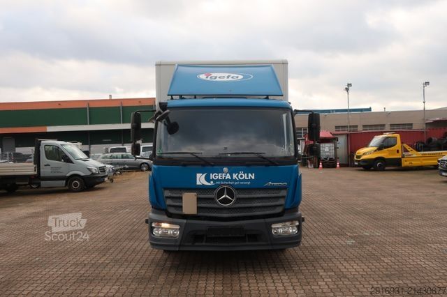 Autocamion cu caroserie tip cutie MERCEDES-BENZ Atego 1223 / 1.Hand/Luftfahrwerk/Autom./FN: A40