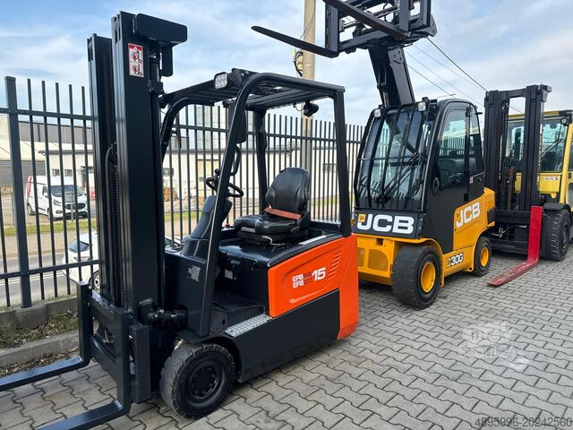 3-hjulet gaffeltruck DOOSAN B15T-7/2021y./ Lithium battery/New price