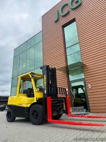 Carretilla elevadora de 4 ruedas Hyster H 5.0FT/Positioner+sideshift/ 3662 hours