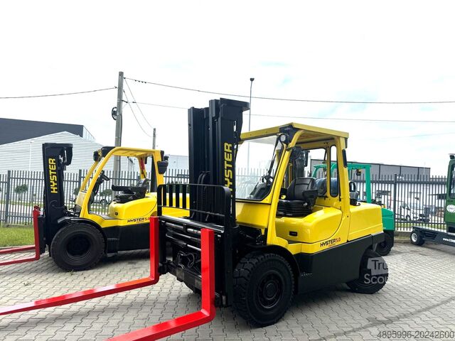 Carretilla elevadora de 4 ruedas Hyster H 5.0FT/Positioner+sideshift/ 3662 hours