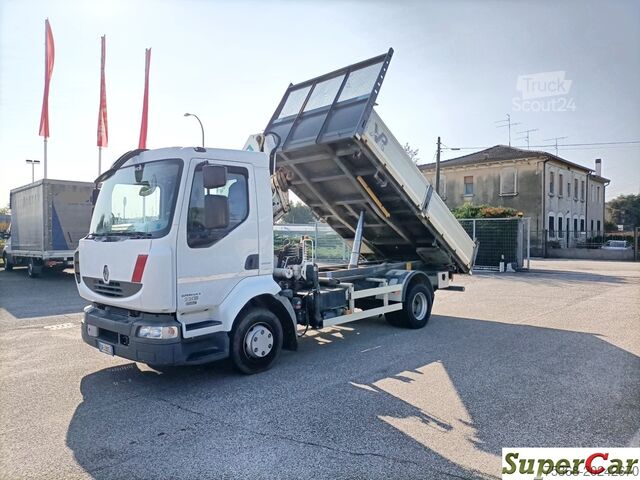 CAMIÓN CON GRÚA Y VOLQUETE Renault MIDLUM 220.12