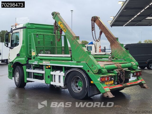 Containertransport (portaalarmsysteem) Mercedes Antos 2135 4X2 NL-Truck APK 14Tons Hyva Lift Sk...