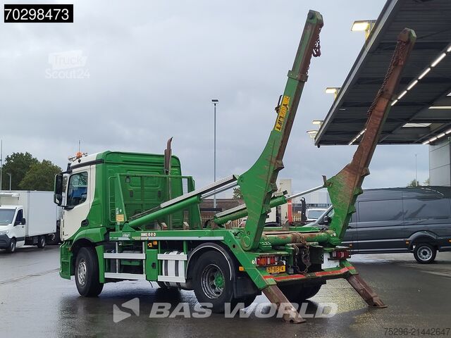 Containertransport (portaalarmsysteem) Mercedes Antos 2135 4X2 NL-Truck APK 14Tons Hyva Lift Sk...