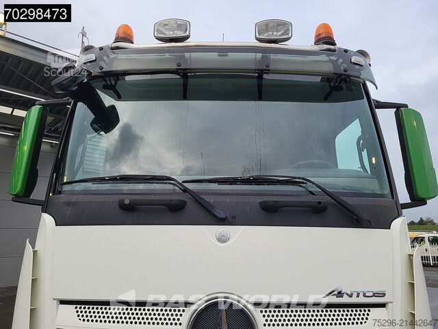 Containertransport (portaalarmsysteem) Mercedes Antos 2135 4X2 NL-Truck APK 14Tons Hyva Lift Sk...