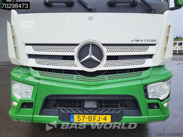 Containertransport (portaalarmsysteem) Mercedes Antos 2135 4X2 NL-Truck APK 14Tons Hyva Lift Sk...
