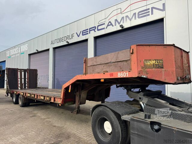 Низкий погрузчик Fruehauf **FULL STEEL-BELGIAN ORIGINE**