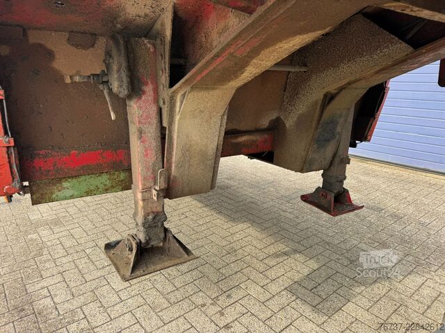 Низкий погрузчик Fruehauf **FULL STEEL-BELGIAN ORIGINE**